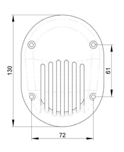 Crépine d'admission TRUDESIGN bateau moteur ou voile